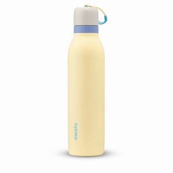 Owala 24oz FreeSip® Twist Water Bottles Yellow | HNZXJY458